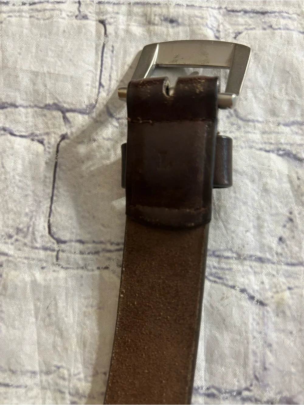 TOMMY BAHAMA LEATHER TOP BROWN S30-32 & AMERICAN LEATHER CHOCOLATE BROWN BELTS